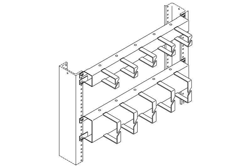 Horizontal Wire Management Panel 12542-E19