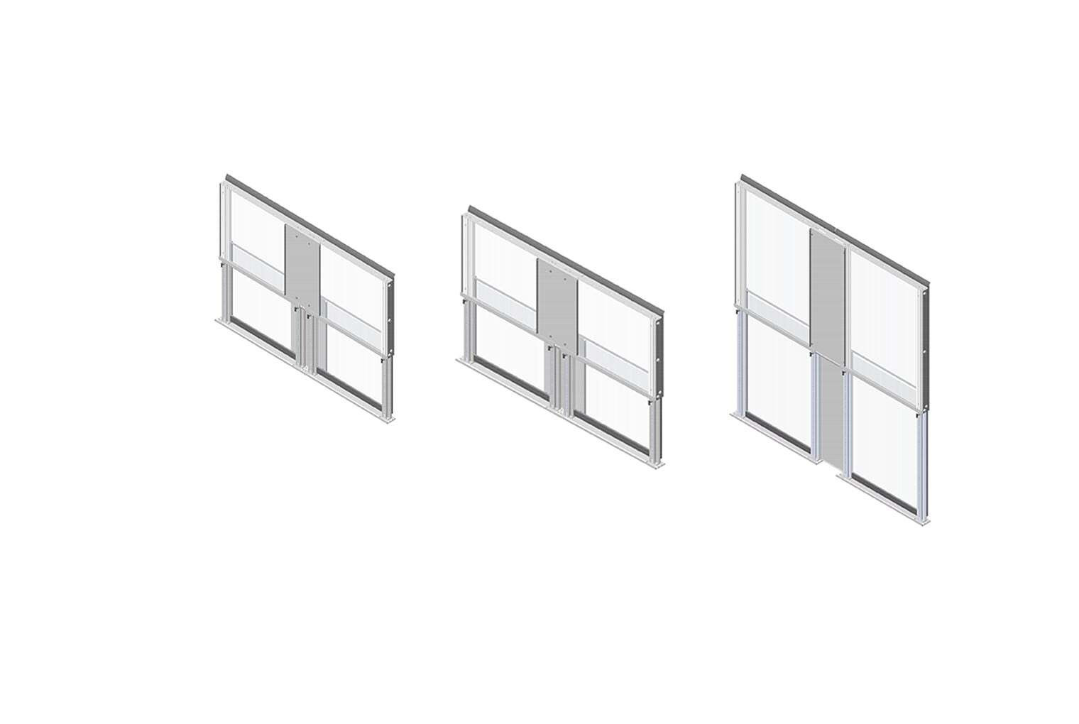 Elevate™ Adjustable Containment Solution End of Row Panel 14625-E01