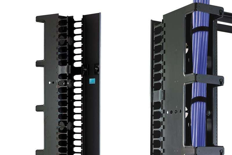 CCS Combination Cabling System; 3.65 in W X 7 FT H X 12.24 in D; Glacier White 30161-E03