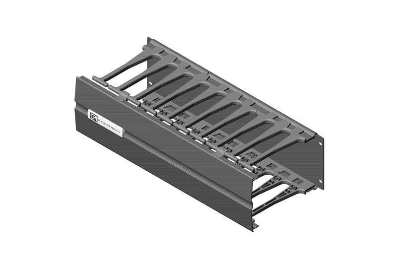 Motive® Horizontal Cable Manager with No Cable Pass-Through Ports 35434-E01