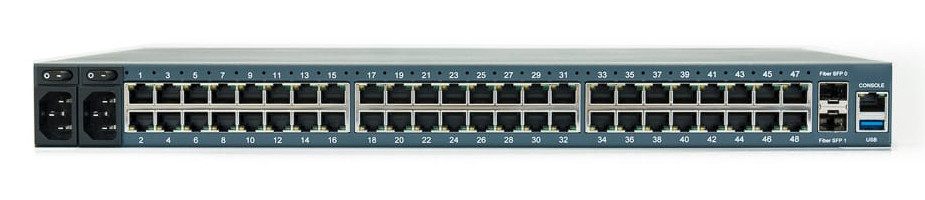 NSC 96-PORT UNIT, DUAL AC, Cisco Rolled Pinouts, 2-Cores, 4GB RAM, 32GB SSD NSC-T96R-STND-DAC