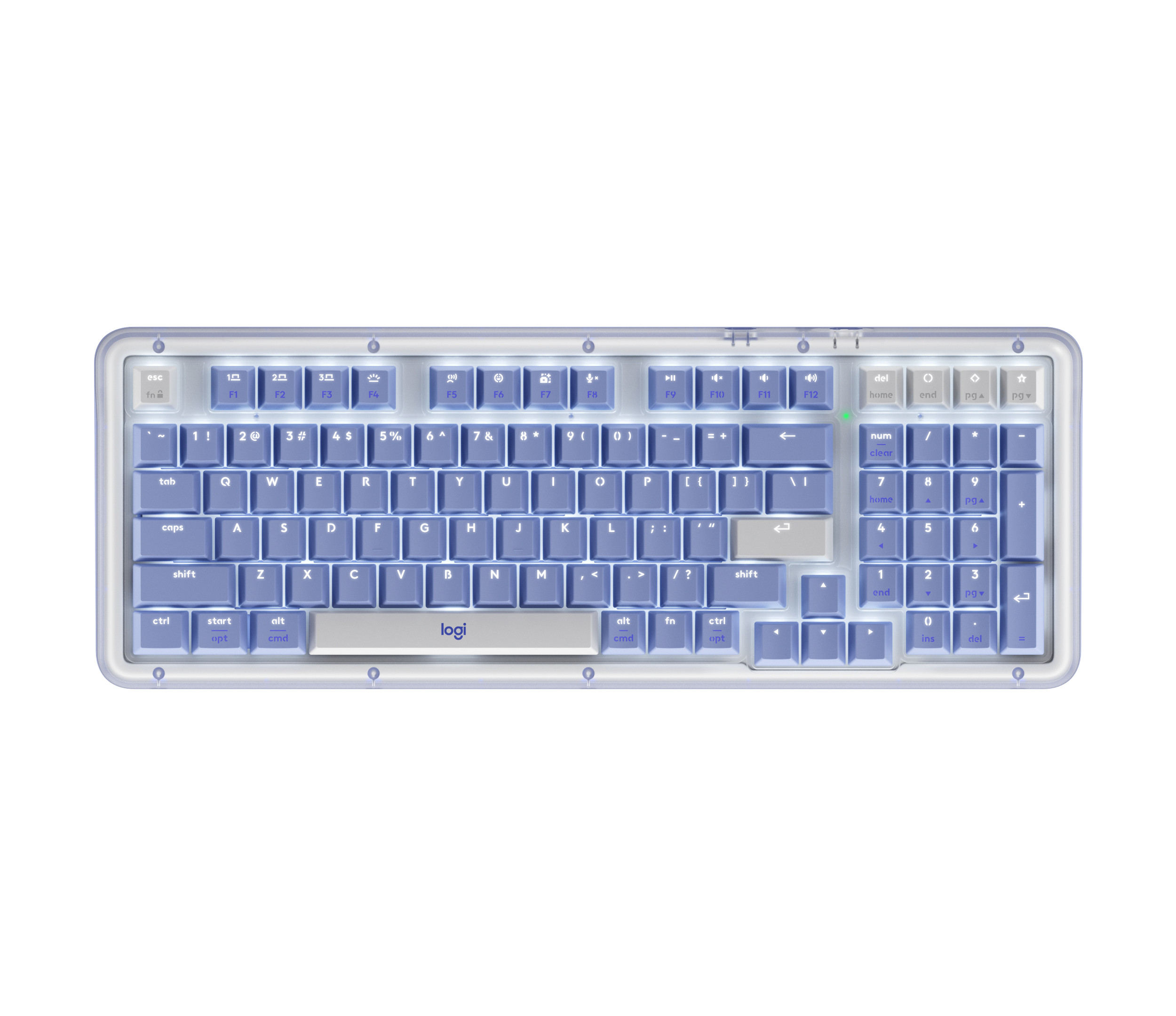 ALTO KEYS K98M Wireless Mechanical Customizable - Lilac 920-013577
