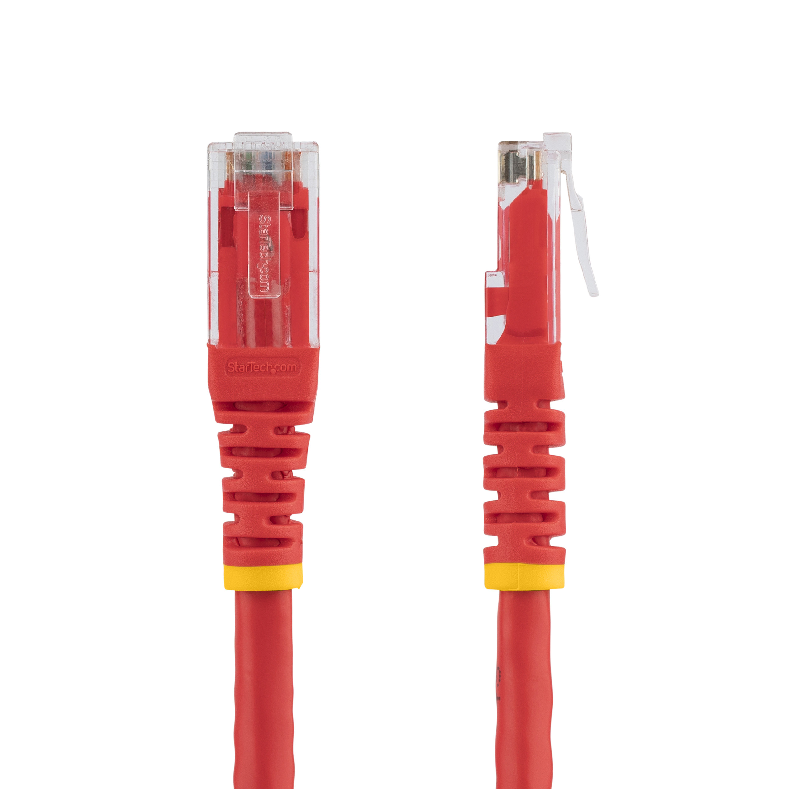 7FT RED CAT6 Ethernet Cable Delivers Multi Gigabit 1/2.5/5GBPS & 10GBPS up to 16 C6PATCH7RD