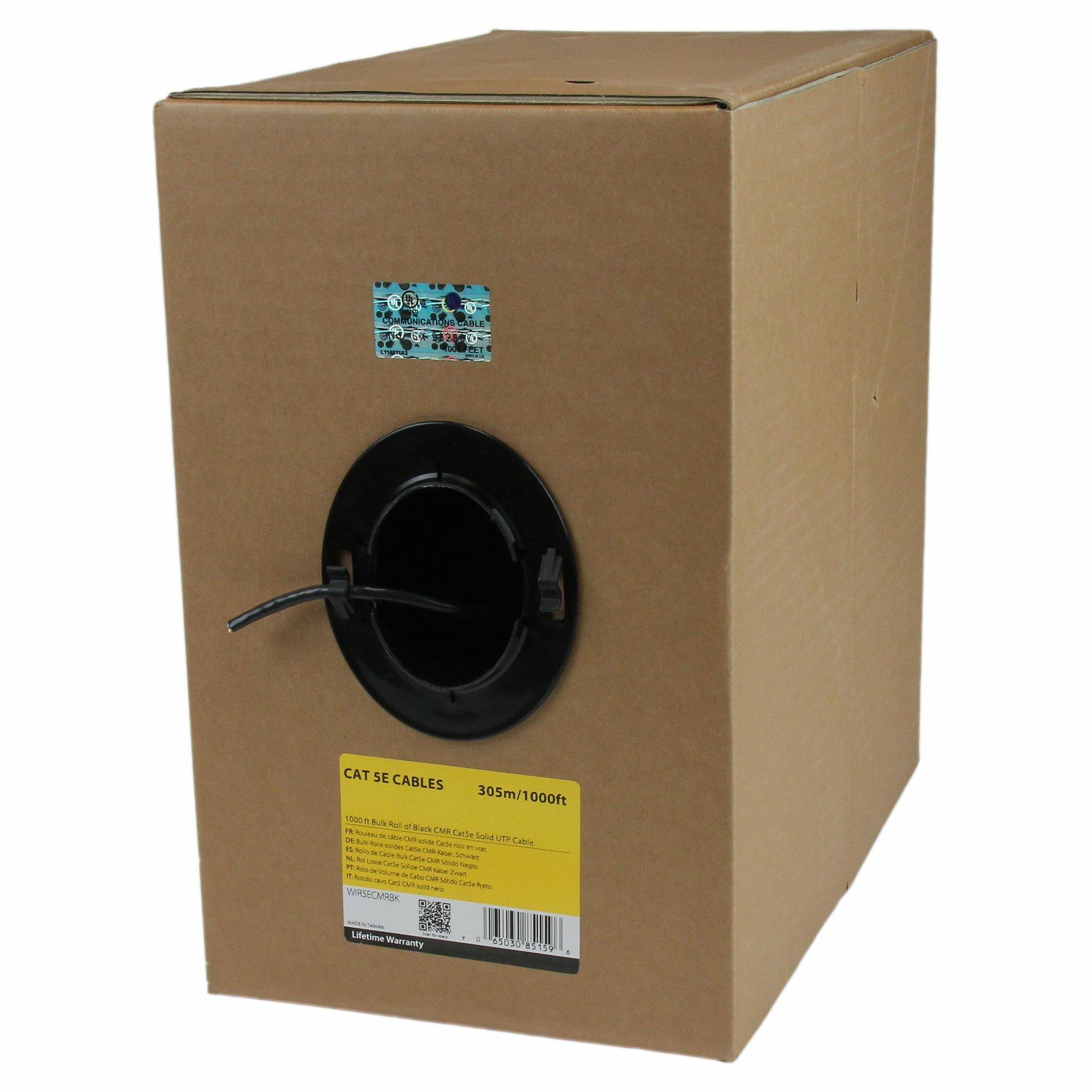 MAKE Reliable Ethernet Connections in Applications Requiring CMR-Rated Cable - B WIR5ECMRBK