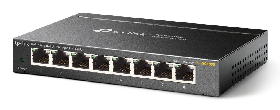 THE TL-SG108E 8-PORT Gigabit EASY Smart Switch IS an Ideal Upgrade FROM an Unman TL-SG108E