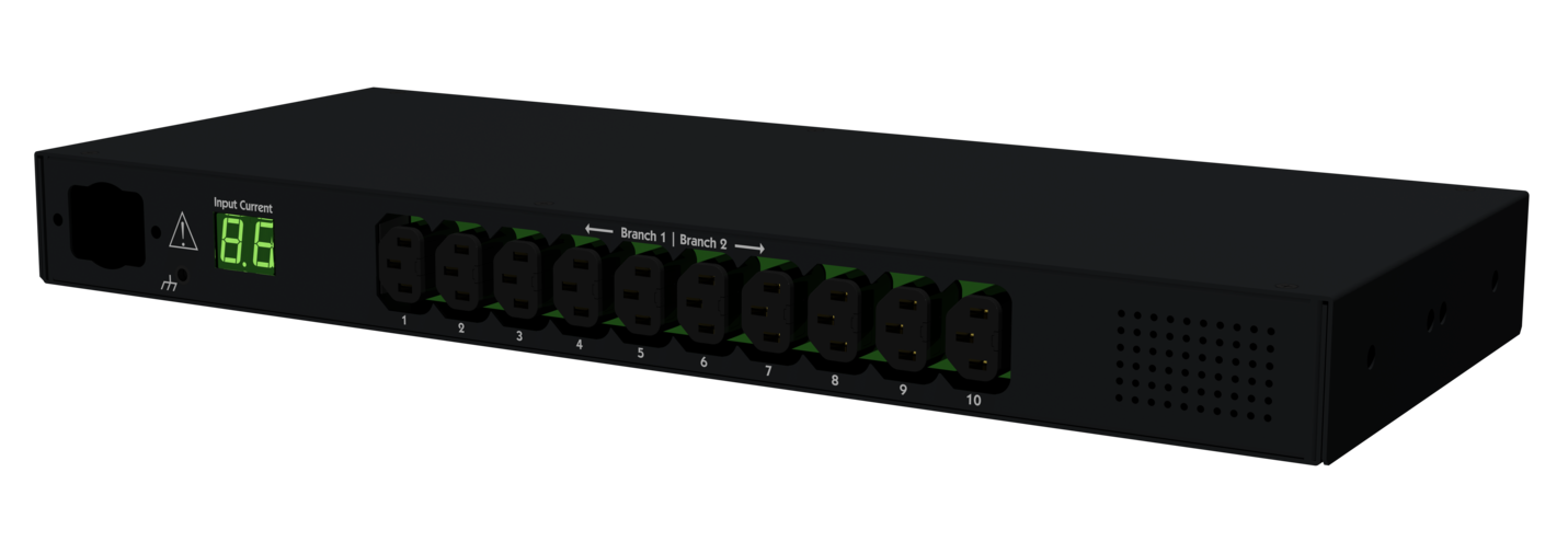 Server Technology C1L10SA-0ABA2B4 - Smart 1U 10-Outlet 100-240V 20A