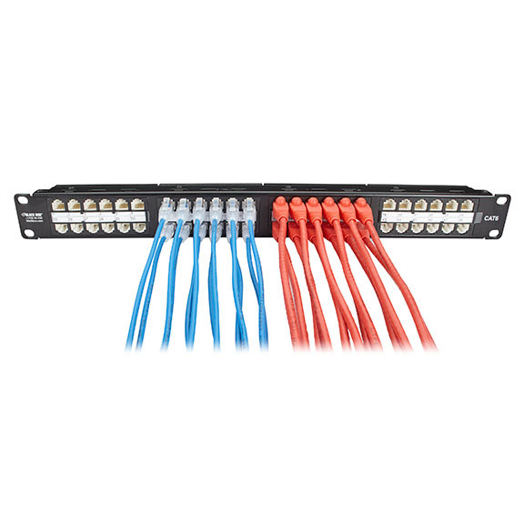 Black BOX SLIM-NET CAT6A Patch Cables Feature a LOW-Profile Design THAT Saves SP C6APC28-RD-04