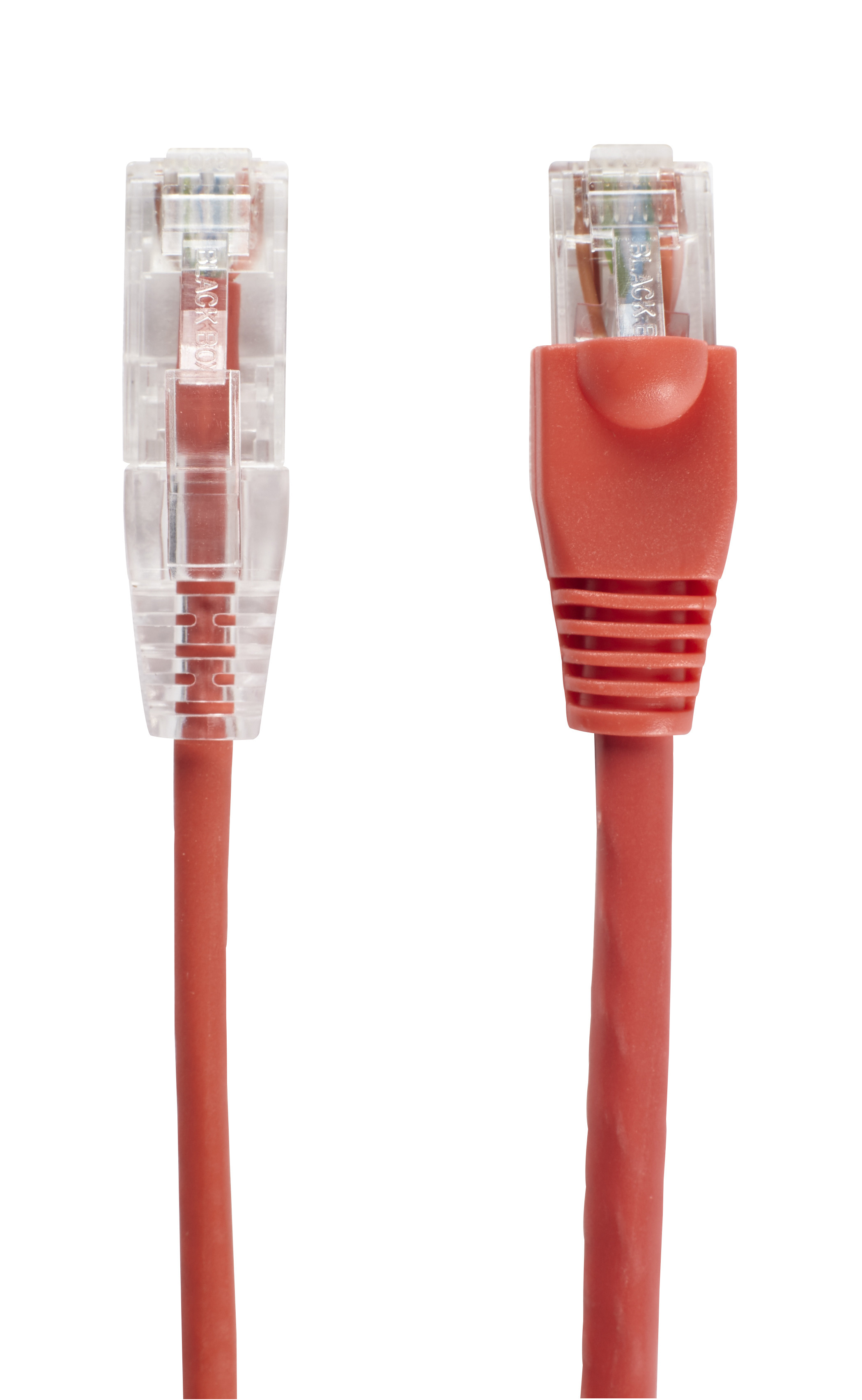 Black BOX SLIM-NET CAT6A Patch Cables Feature a LOW-Profile Design THAT Saves SP C6APC28-RD-10