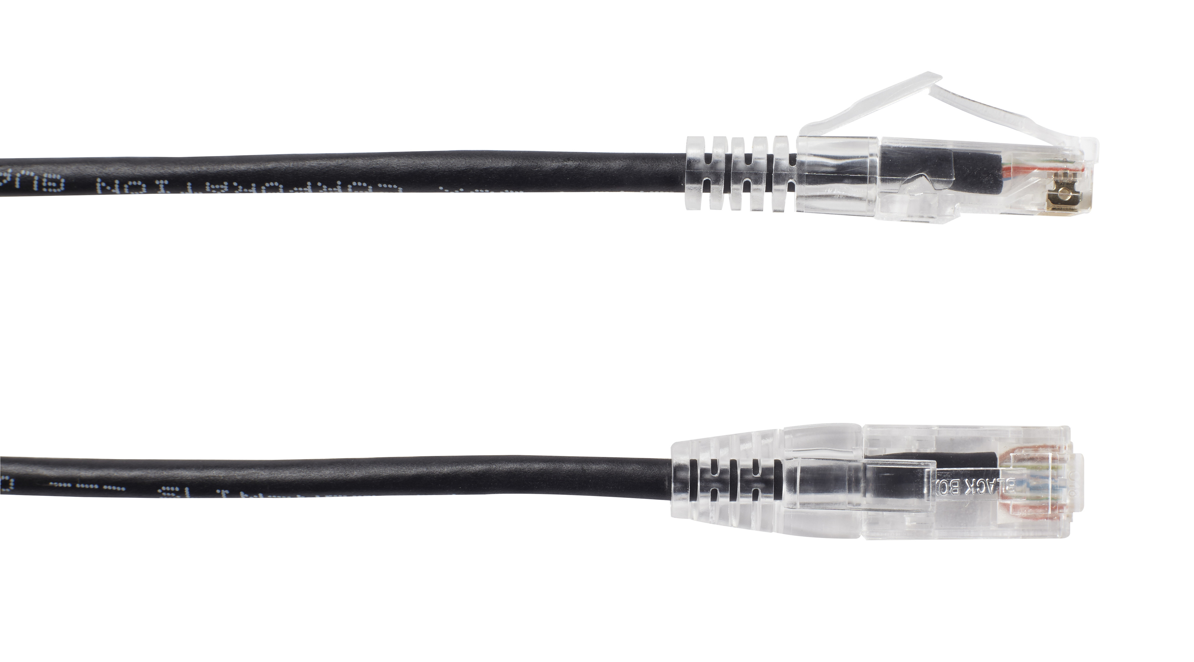 Black BOX SLIM-NET CAT6 Patch Cables Feature a LOW-Profile Design THAT Saves SPA C6PC28-BK-04
