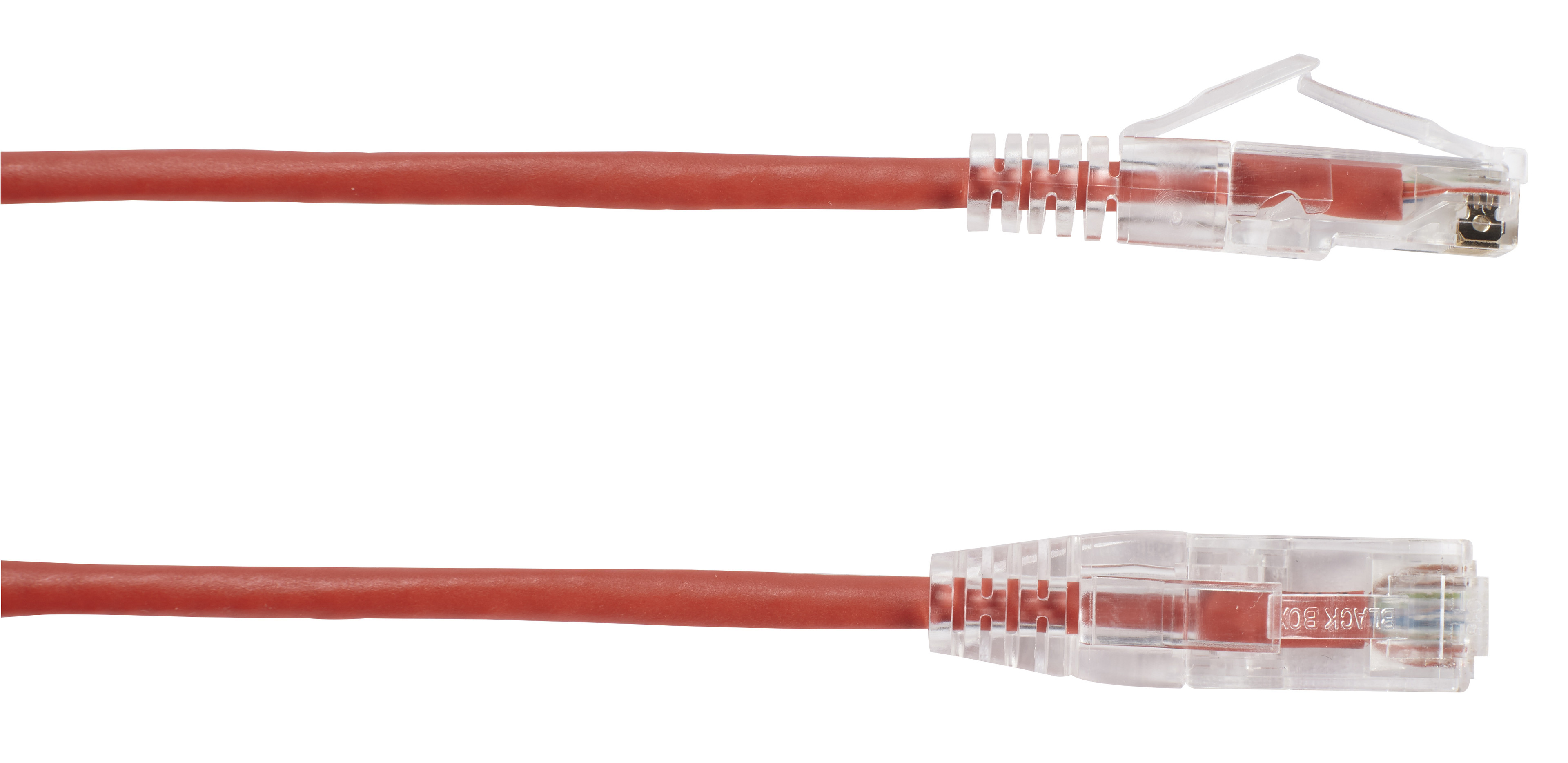 Black BOX SLIM-NET CAT6 Patch Cables Feature a LOW-Profile Design THAT Saves SPA C6PC28-RD-12