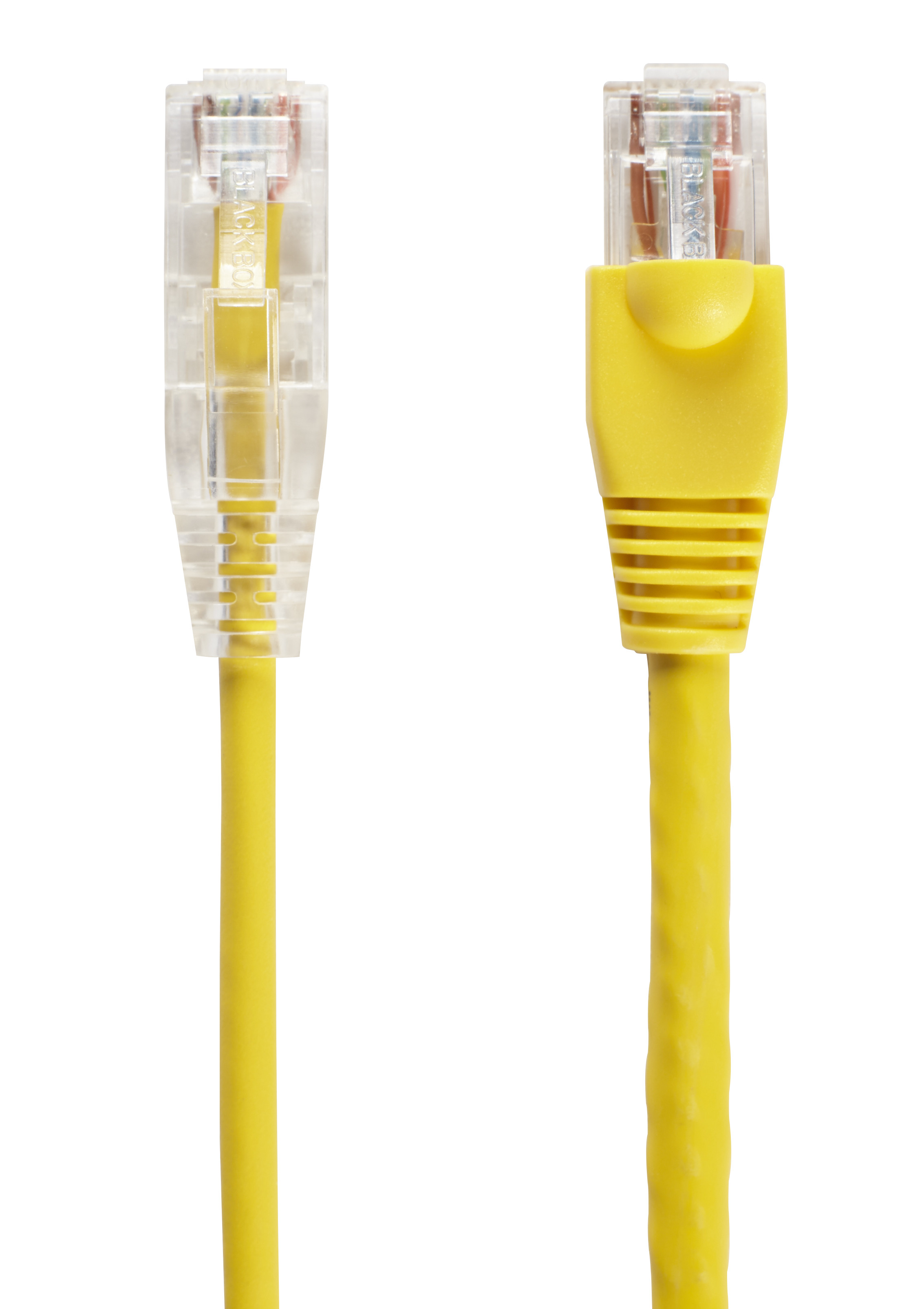 Black BOX SLIM-NET CAT6 Patch Cables Feature a LOW-Profile Design THAT Saves SPA C6PC28-YL-03