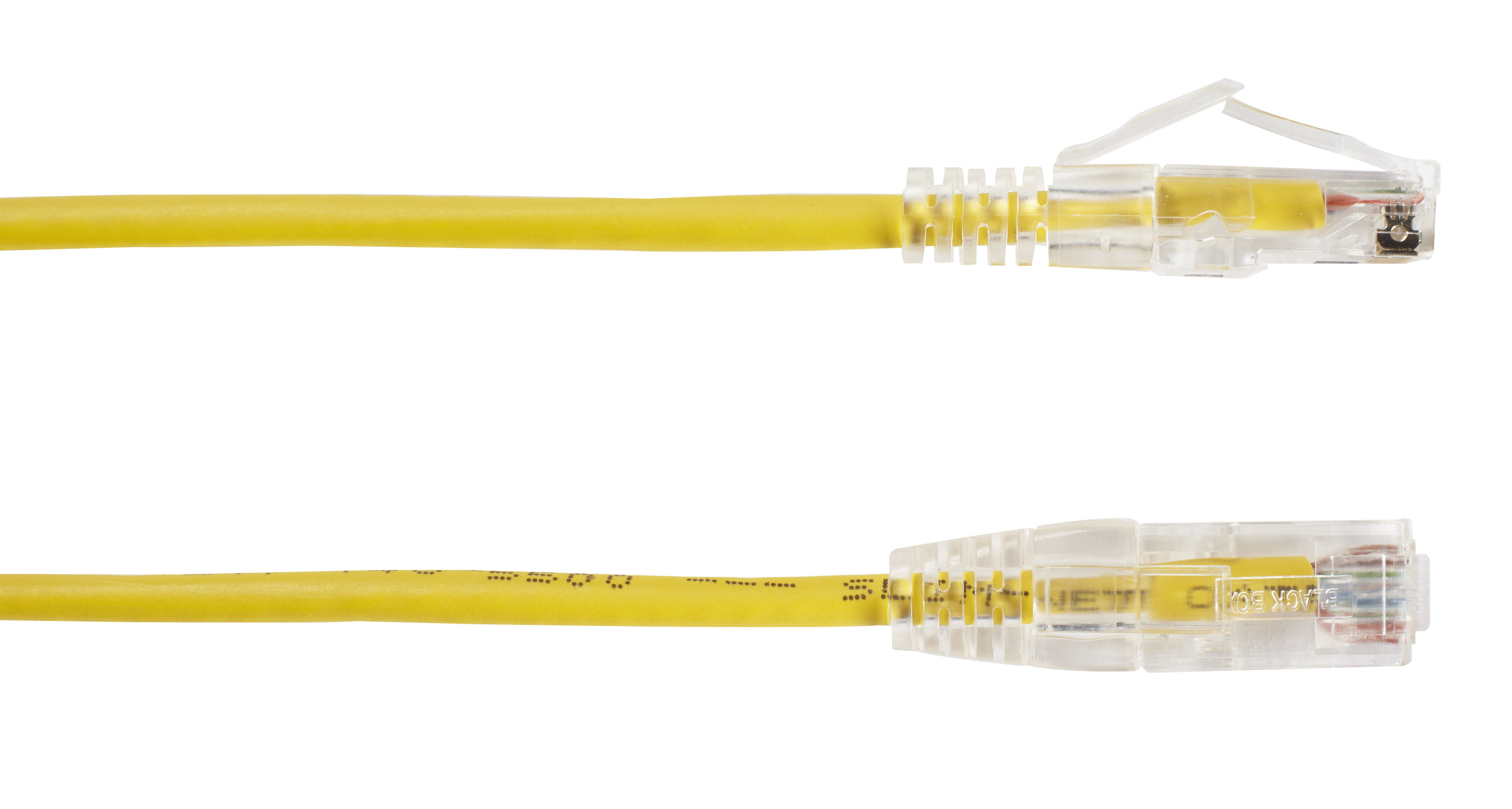 Black BOX SLIM-NET CAT6 Patch Cables Feature a LOW-Profile Design THAT Saves SPA C6PC28-YL-03