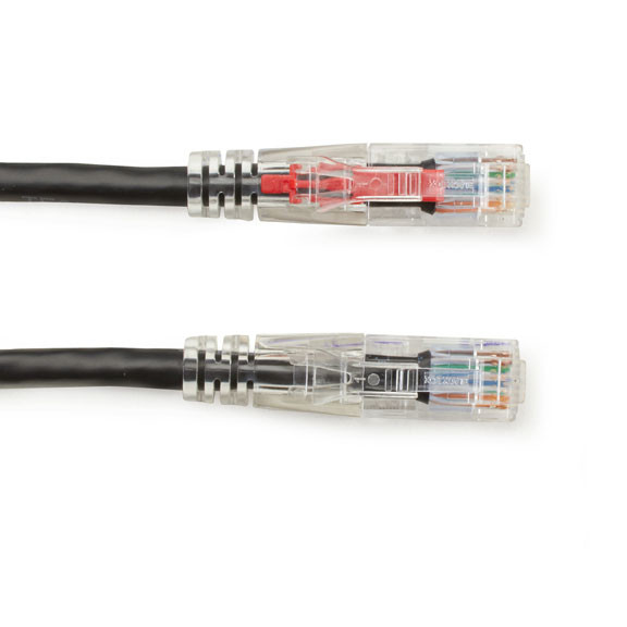 Black BOX Gigatrue 3 Premium CAT6 Patch Cables Exceed ANSI/TIA Industry Standard C6PC70-BK-05