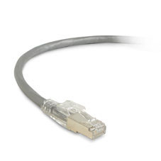 CAT6 250-MHZ Locking Snagless Stranded Ethernet Patch Cable - Shielded (S/FTP), C6PC70S-GY-15