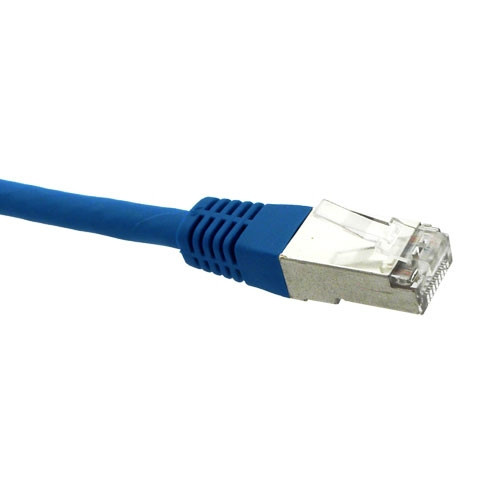 CAT6 550-MHZ Molded BOOT Stranded Ethernet Patch Cable - Shielded (S/FTP), LSZH EVE631-02M