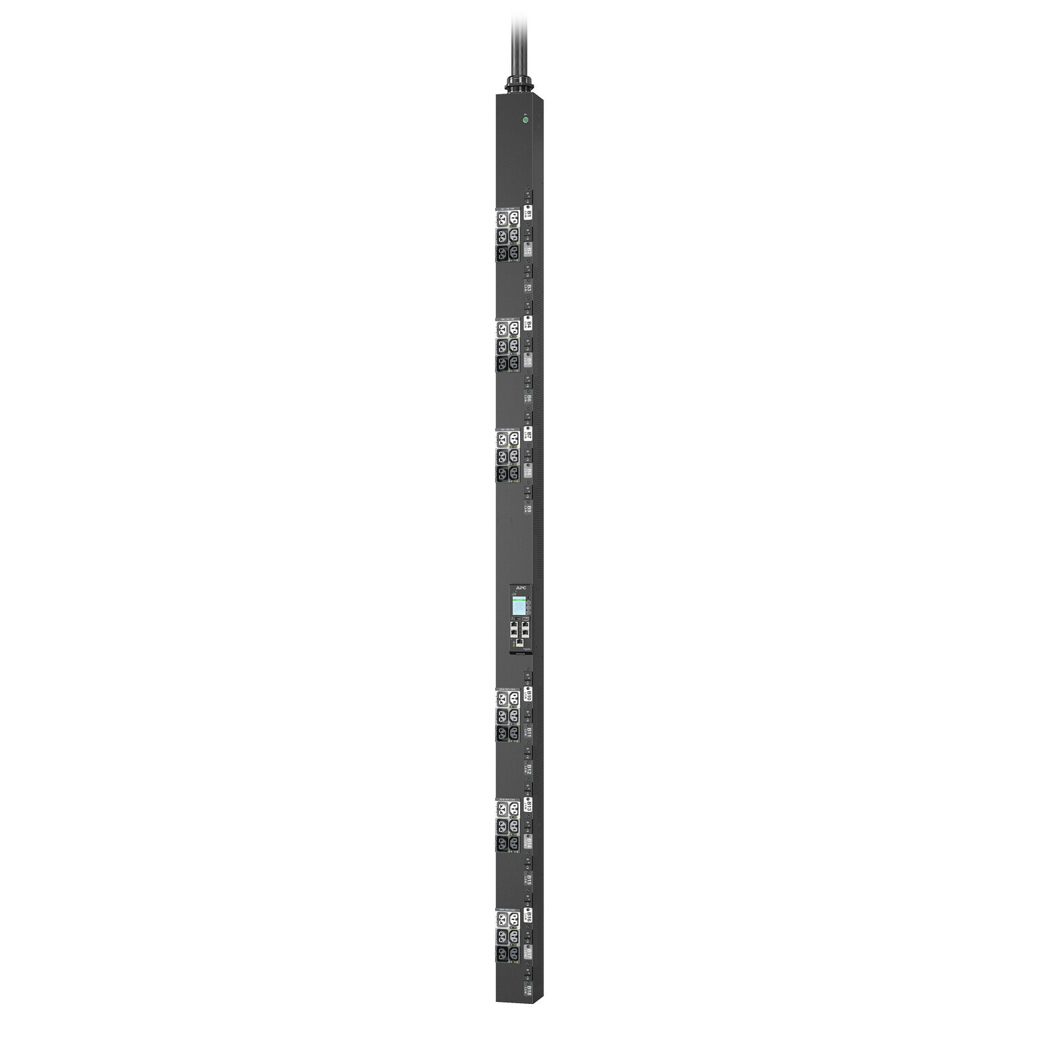 APC Netshelter RACK PDU Advanced 11K Series, Switched Metered Outlet, 0U, 3PH, 4 APDU11550SM