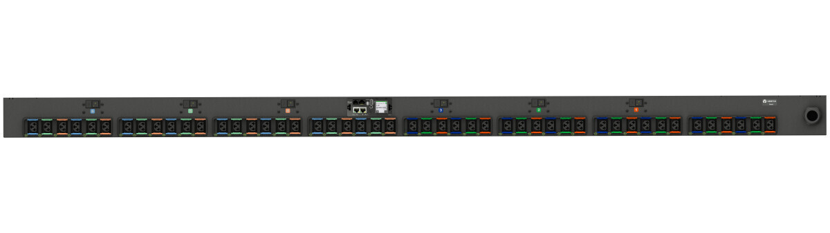 RPDU, Monitored Outlet Level EC, 30A, 240/415V WYE, 17.2KW, Vertical, (48) Combi VP6N30AT