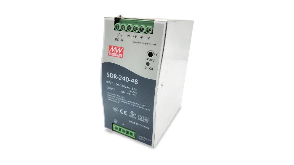 48V 240W Single Output Industrial DIN RAIL Power Supply at-SDR240-48