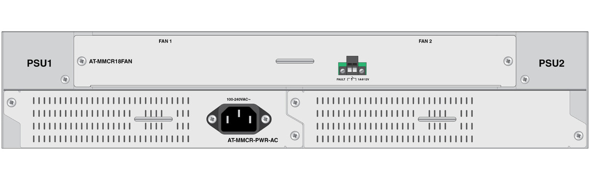 AT-MMCR-PWR-AC-60 - AC Power Supply WITH NA, AU, UK and EU Power Cords. for MMCR at-MMCR-PWR-AC-60