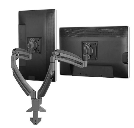 Kontour K1D Dynamic DESK Clamp Mount, 2 Monitors K1D220B