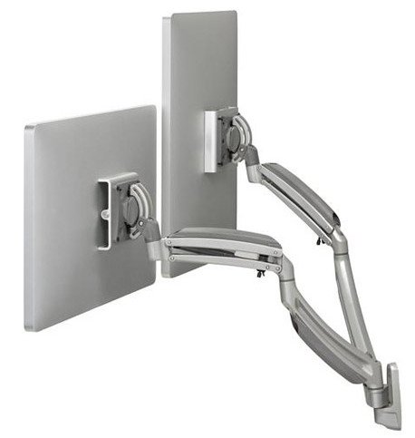 Chief KontourTM K1W Dynamic Wall Mount, 2 Monitors - K1W220S