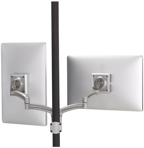 Kontour K2P POLE Mount Articulating ARMS, DUAL Monitors K2P220S