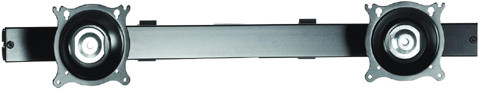 26INCH (660 MM) DUAL Horizontal Array POLE Clamp, Black KTA220B