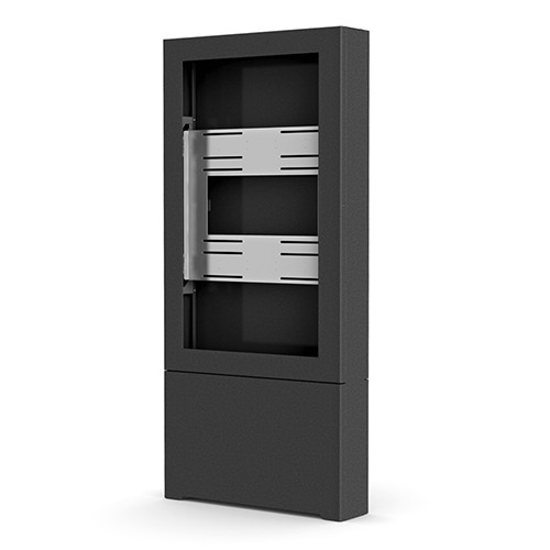 Impact Floor Standing Kiosk - Portrait 55 Black LF55UBP
