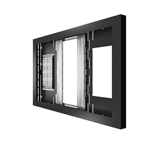 55 INCH Landscape WALL Kiosk Black LW55UB