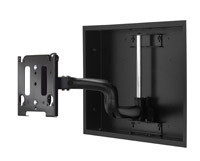 Medium LOW-Profile in-WALL Swing ARM Mount - 22IN Mwriwub