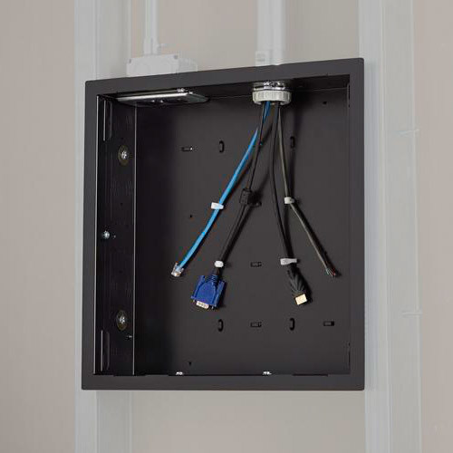 Legrand-Chief Large in-WALL Storage BOX WITH Flange, Integrated Universal ZIP TI PAC526F