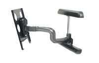 FLAT Panel Swing ARM WALL Mount - Black - 30-55IN Displays PWR2241B