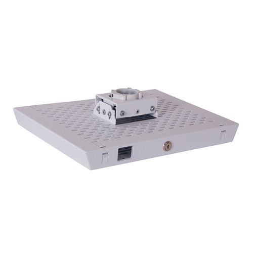 RPA Security Projector Mount , KEY Option a, White RPAA1W