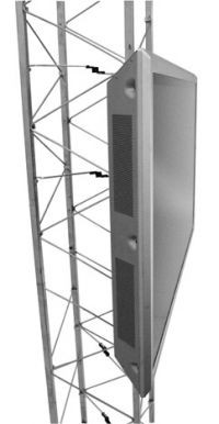 FLAT Panel Fixed Truss & POLE Mount - Black TPSU