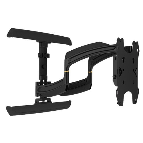 Medium Thinstall DUAL Swing ARM WALL Display Mount - 25 INCH Extension - a Light TS325TU