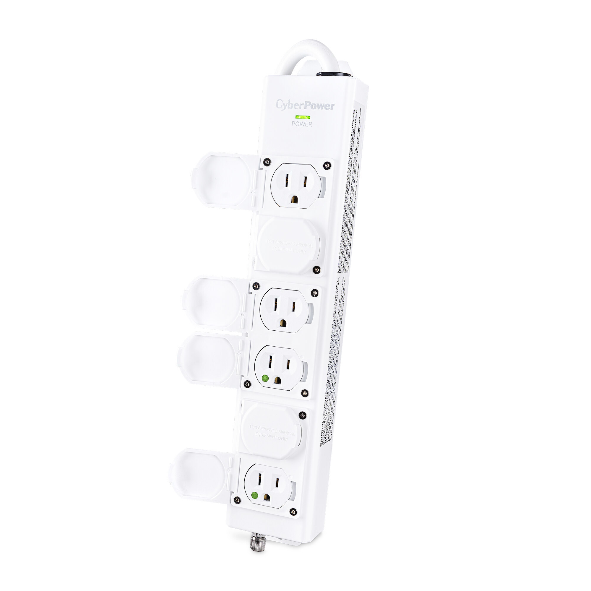 Medical Grade Power Strip MPV615P