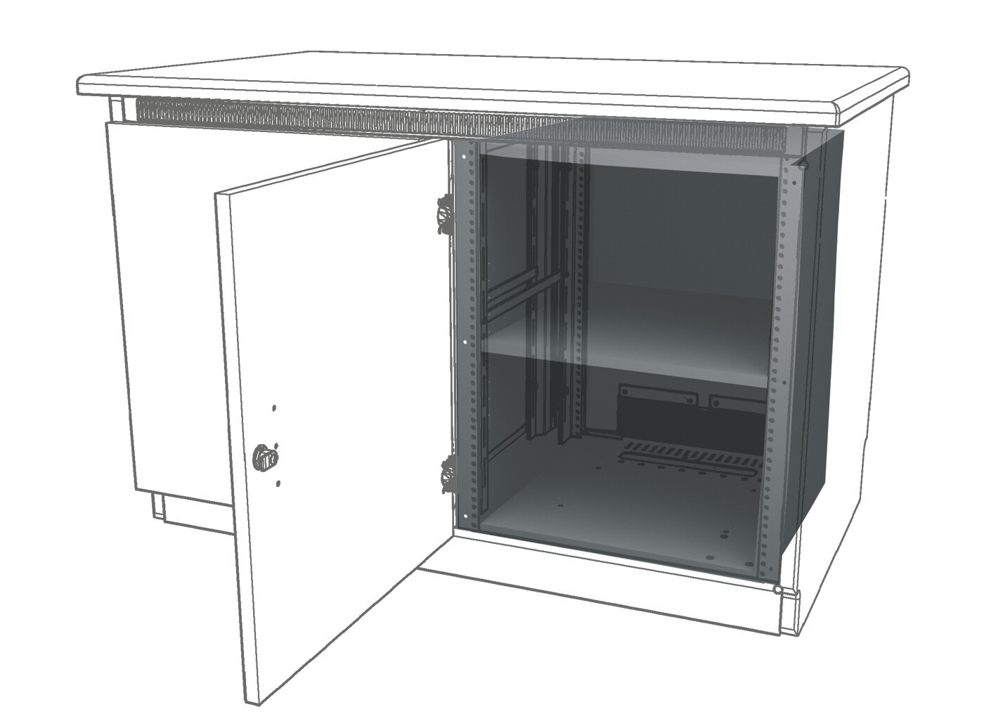 C5 Shelf System, 27 D C5-SH-SYS27