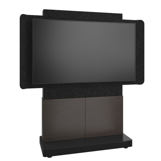 FRM,Dstand,48WX75H,FSTD,S5665,A3,BLK FM-DS-4875FS-BA3B