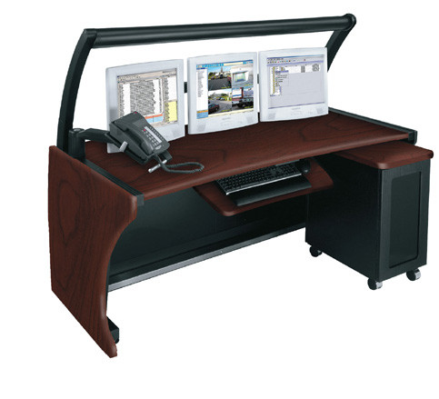 64 INCH LCD Monitoring DESK, DC,Economical Monitoring and Control Workstation WI LD-6430DC