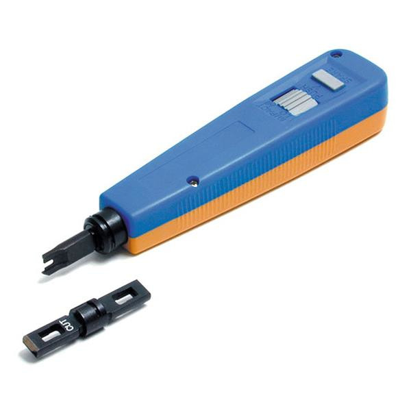 Punch DOWN TOOL WITH 110 and 66 Blades - TAA - 110PUNCHTOOL - BLUE - Terminate Y 110PUNCHTOOL