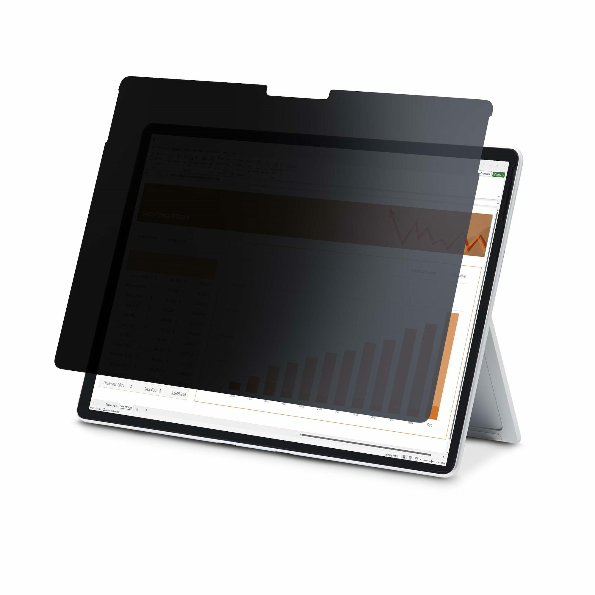 4-WAY 12.3IN Surface PRO 4/5/6/7/7+ Privacy Screen Filter, Portrait/Landscape, T 123SP-Privacy-Screen