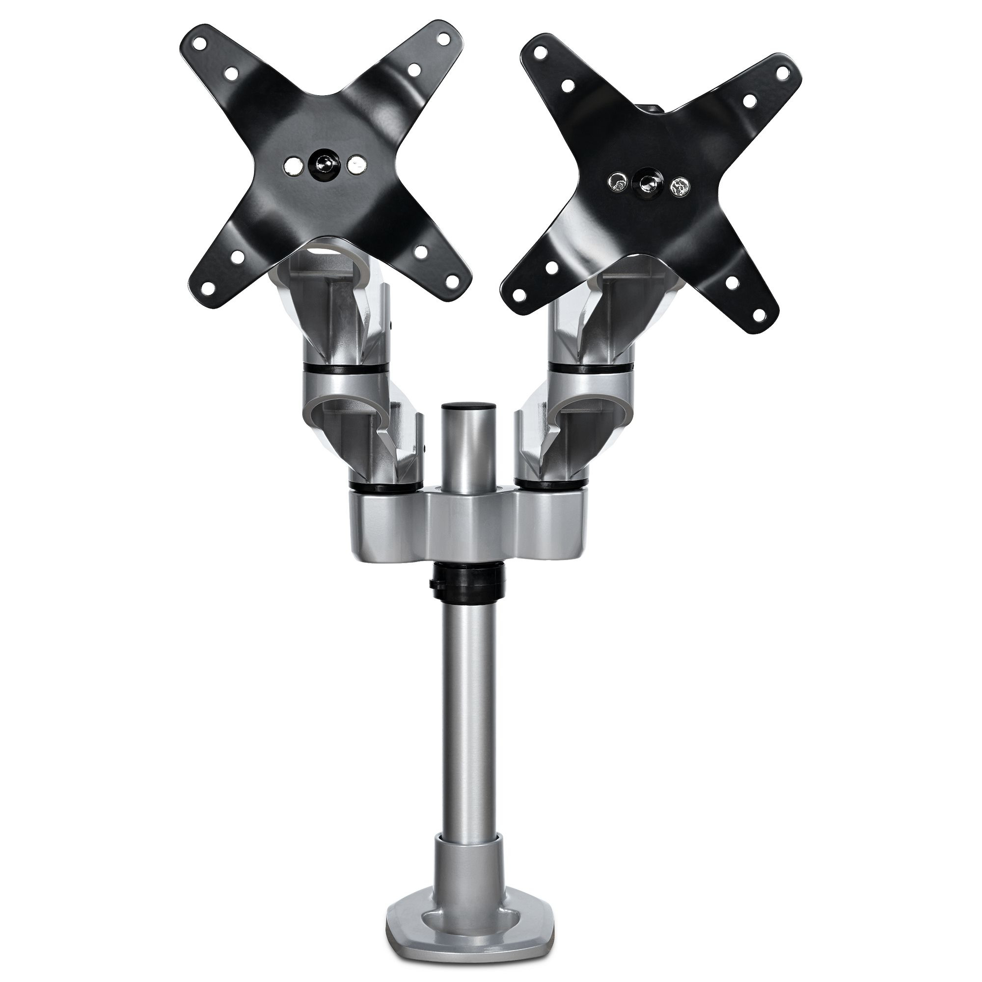 VESA 75X75/100X100MM Heavy DUTY DUAL Monitor Mount for TWO Displays up to 30IN ( Armdualps