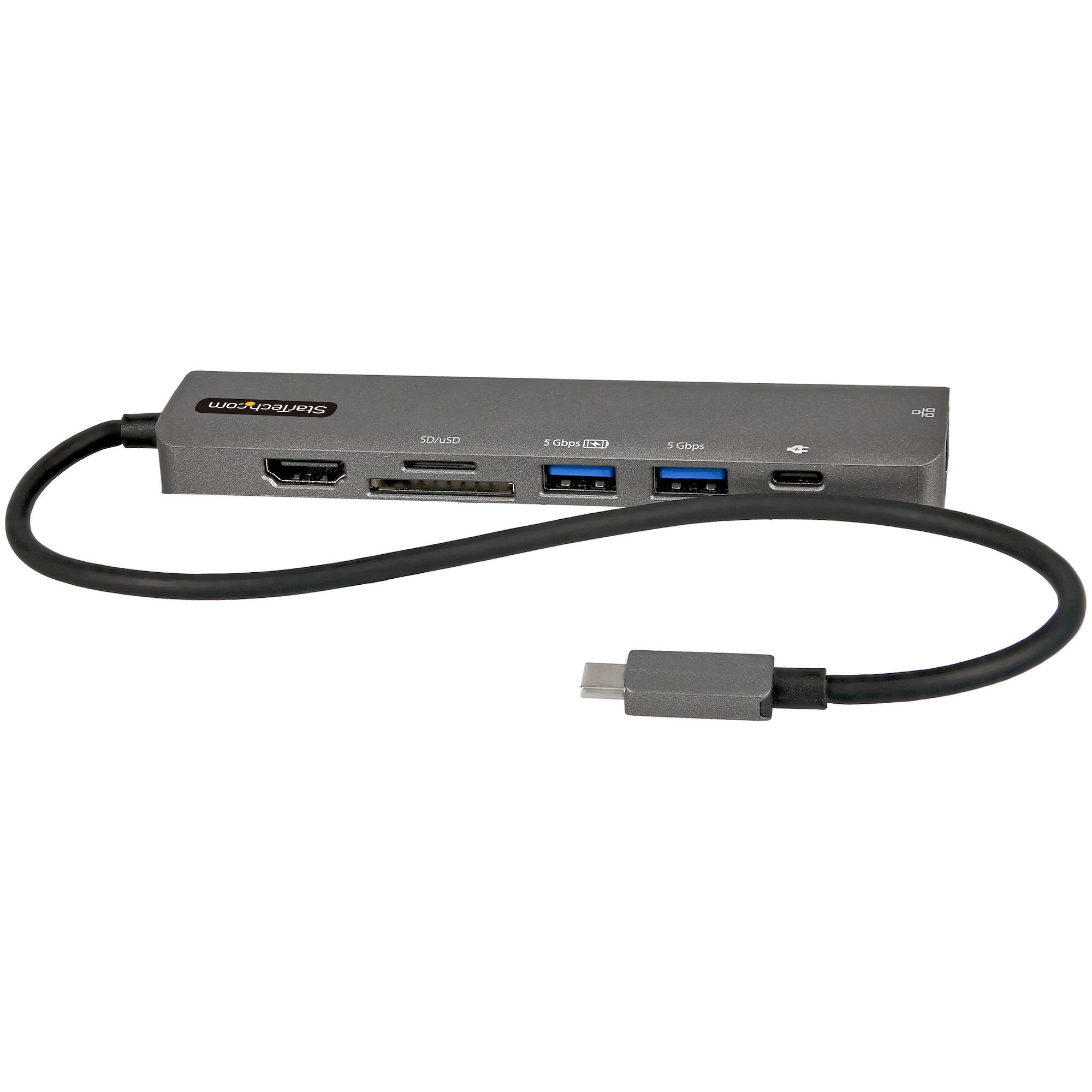 USB-C Multiport Adapter HUB,USB-C to 4K 60HZ HDMI,Gigabit Ethernet and 100W LAPT DKT30CHSDPD1