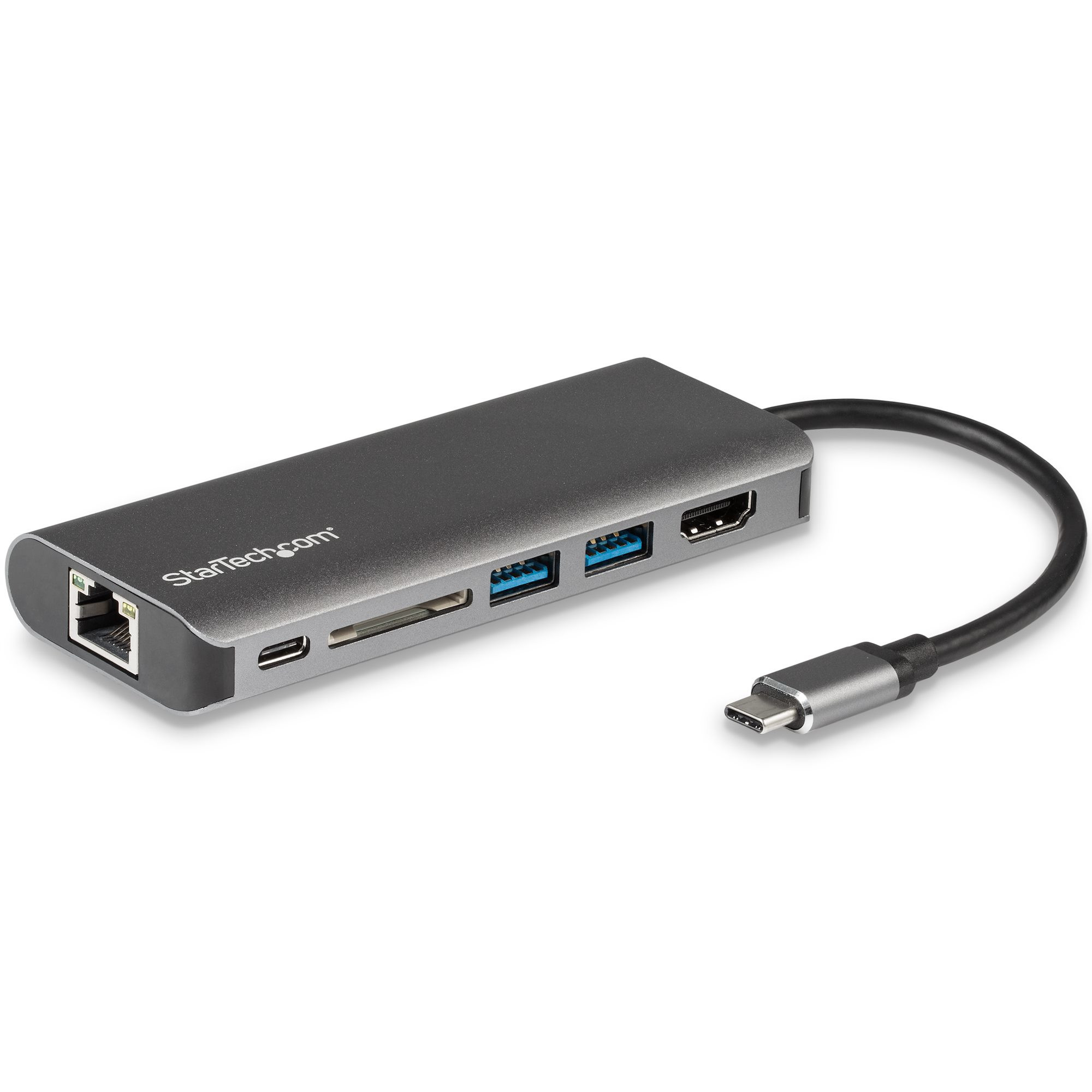 USB-C Multiport Adapter to 4K HDMI, GBE, 2 USB-a HUB, SD/SDXC/SDHC - 60W Power D DKT30CSDHPD