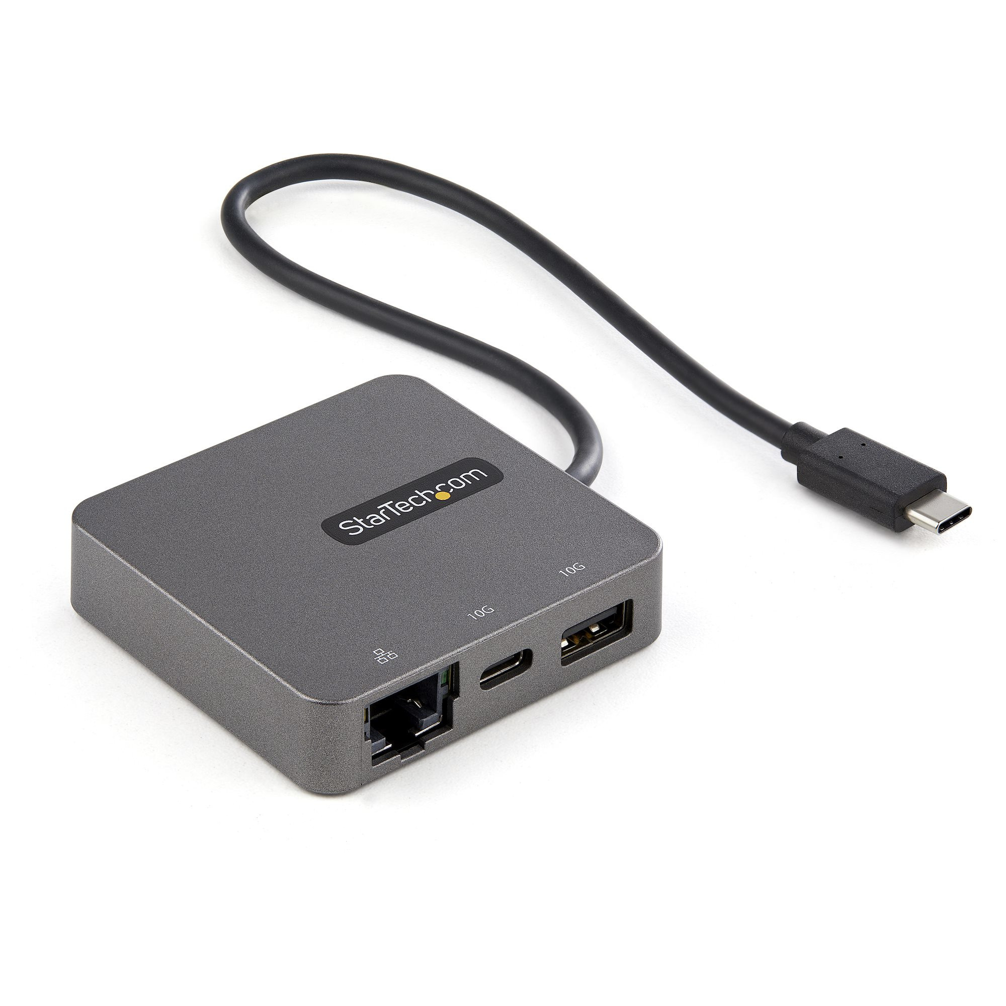 USB C Multiport Adapter 4K 30HZ HDMI or 1080P VGA Video/USB 3.1 GEN 2 10GBPS HUB DKT31CHVL