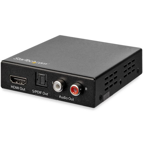 4K HDMI Audio Extractor Separates Audio FROM HDMI Signal for Output to Digital O HD202A