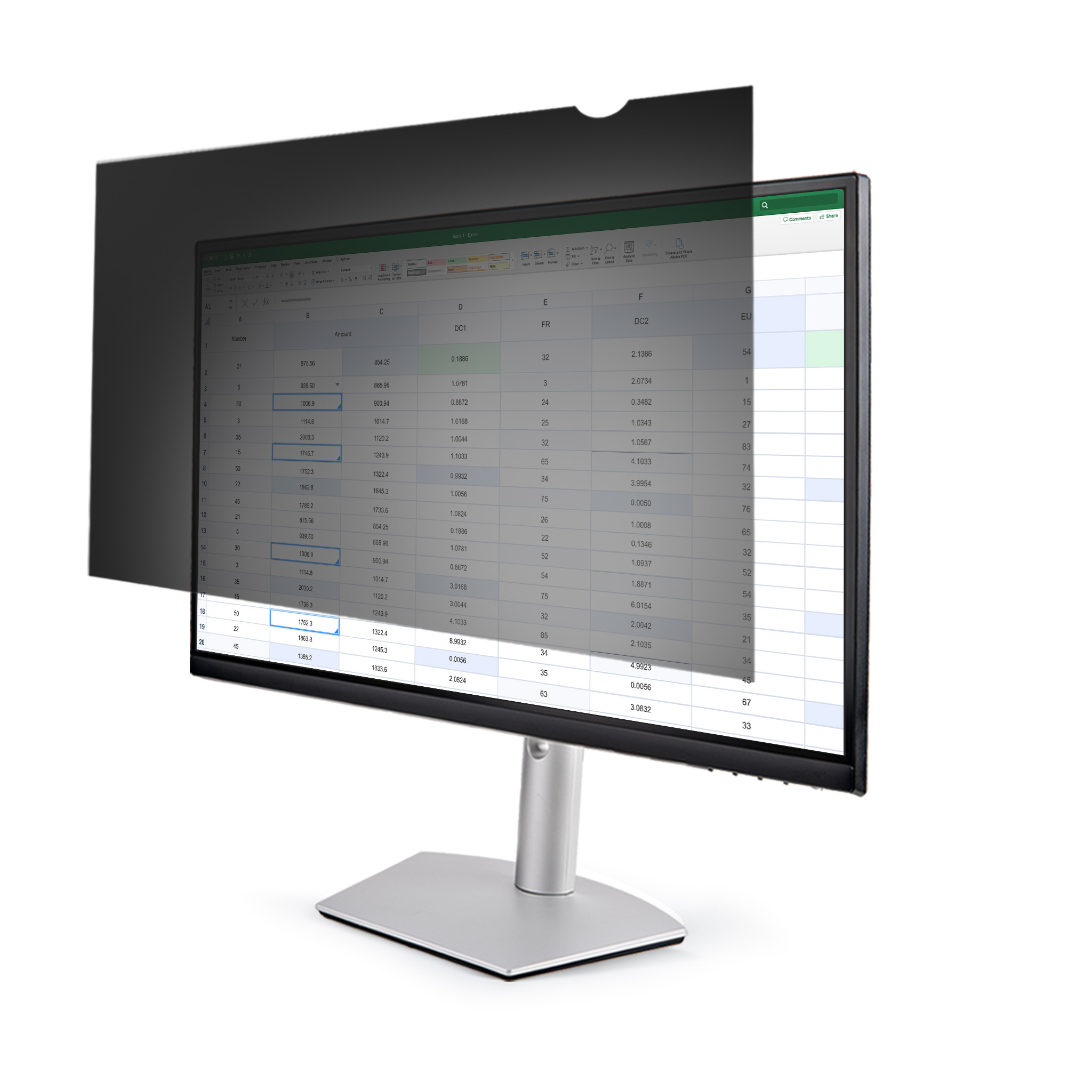 22IN. Monitor Privacy Screen - Universal - Matte or Glossy - 16:10 Aspect Ratio Privacy-Screen-22MB