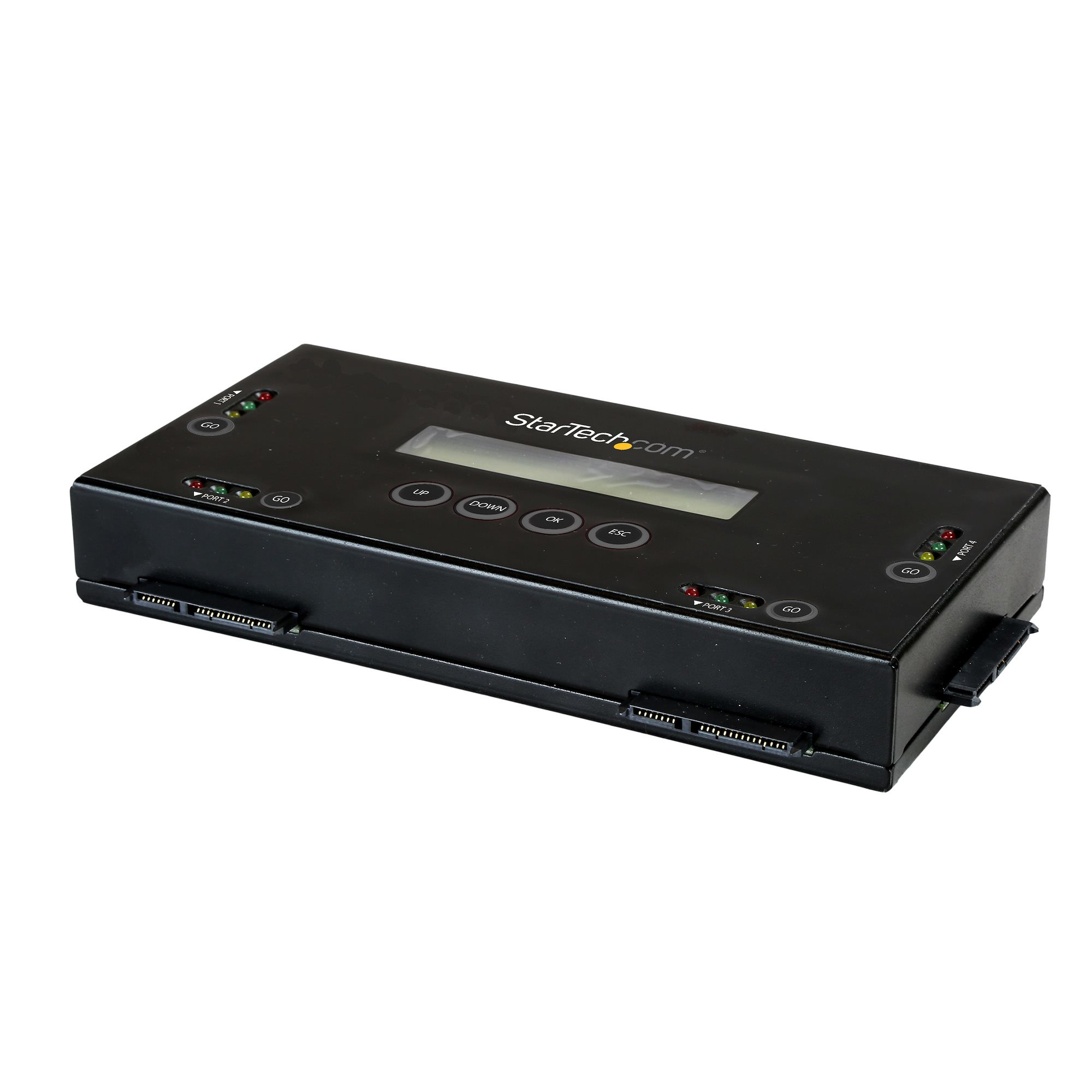 4 BAY Standalone HARD Drive Eraser/Wiper - 2.5/3.5IN SSD/HDD SATA Drives - 9 MOD SATERASER4