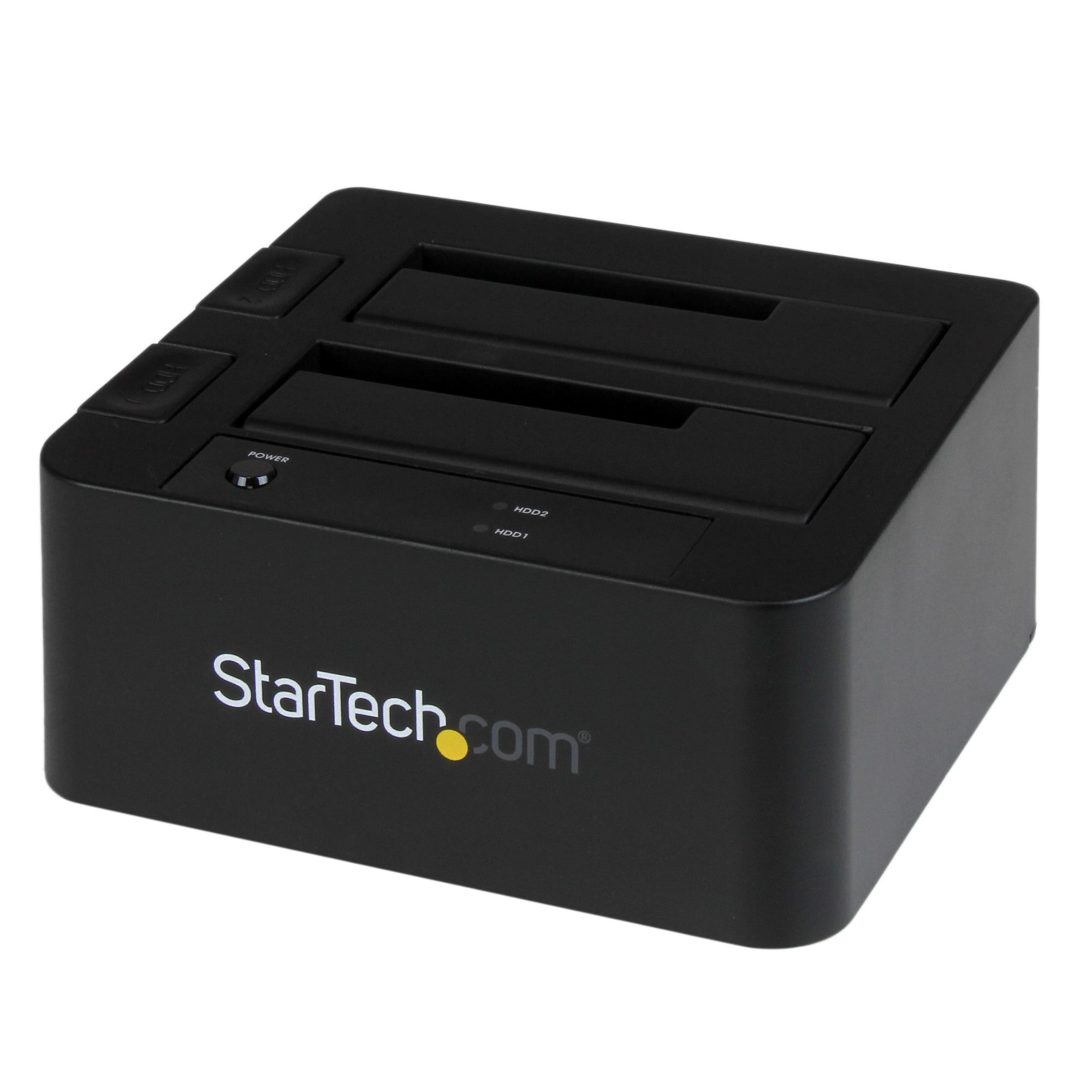 DUAL-BAY HARD Drive DOCK for 2.5 / 3.5 SATA Drives; SATA I/II/III HDD/SSD; Esata SDOCK2U33EB