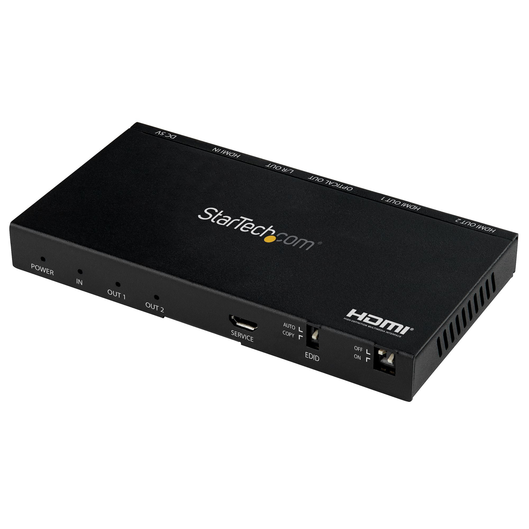 2-PORT HDMI Splitter (1X2) 4K W/ Scaler ST122HD20S